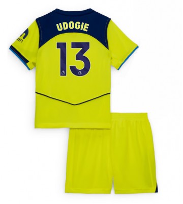 Tottenham Hotspur Destiny Udogie #13 Tredjeställ Barn 2025-26 Kortärmad (+ Korta byxor)